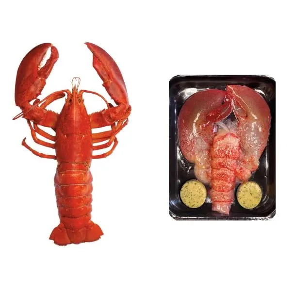 Cedar Bay Naked Lobster With Flavoured Butter Coins, 9 × 170 g (6 oz)
