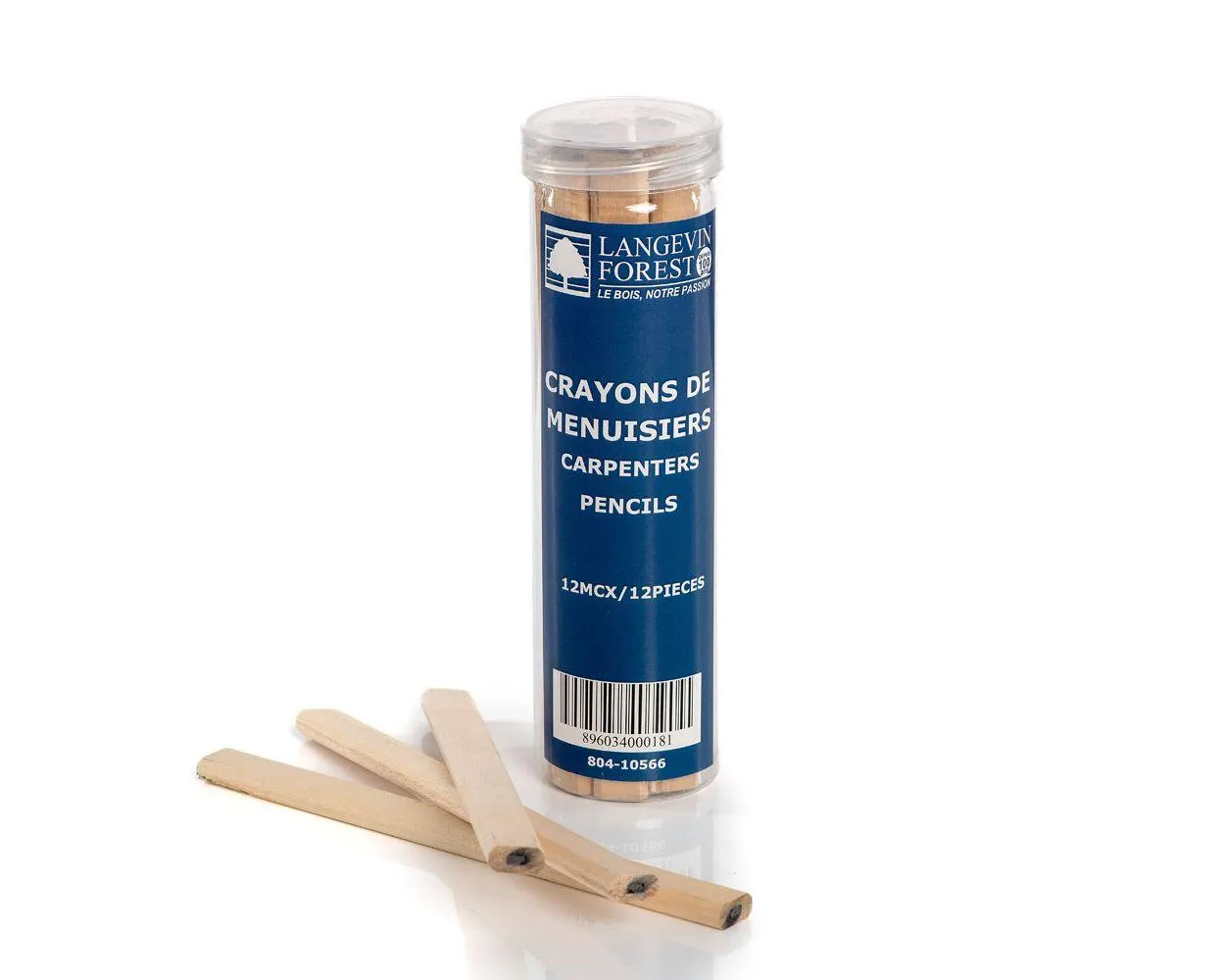 Ensemble de 12 crayons menuisier