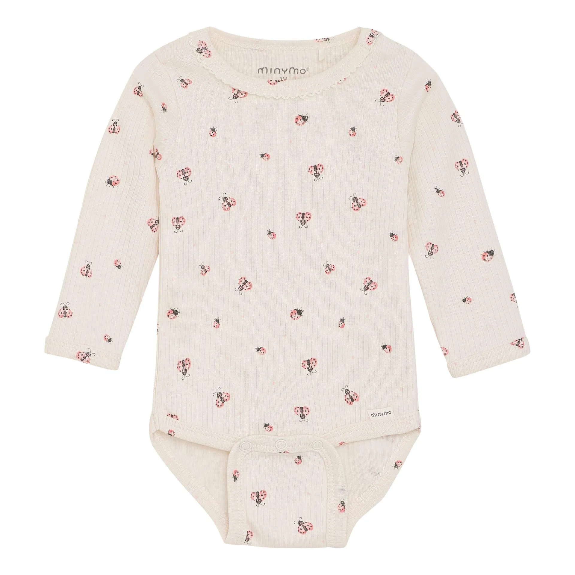 AOP Ivory Bodysuit 1-18m