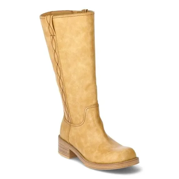 No Boundaries Women's Tall Riding Boot, Wide Width Available