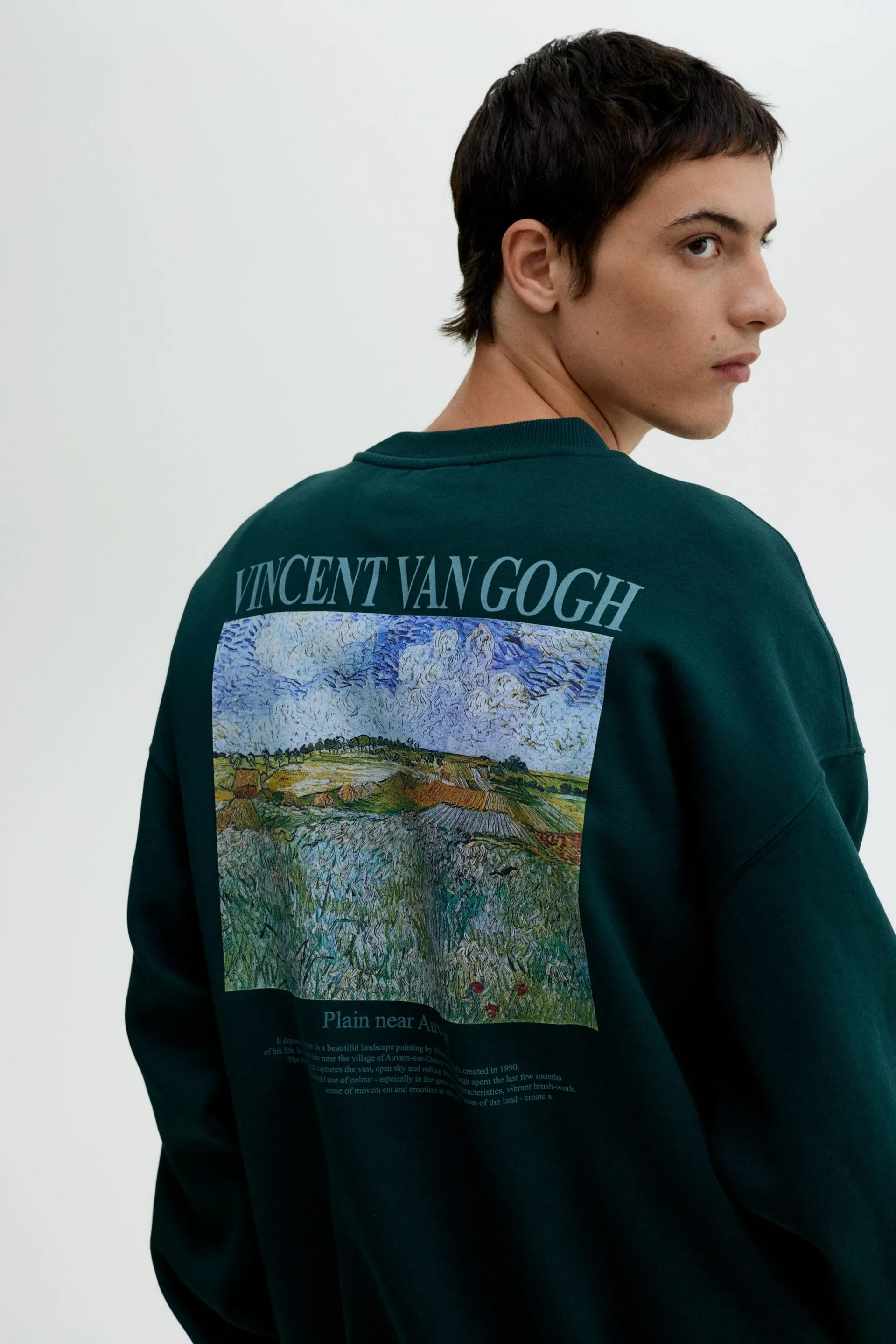 Sweat imprimé Oversized Fit