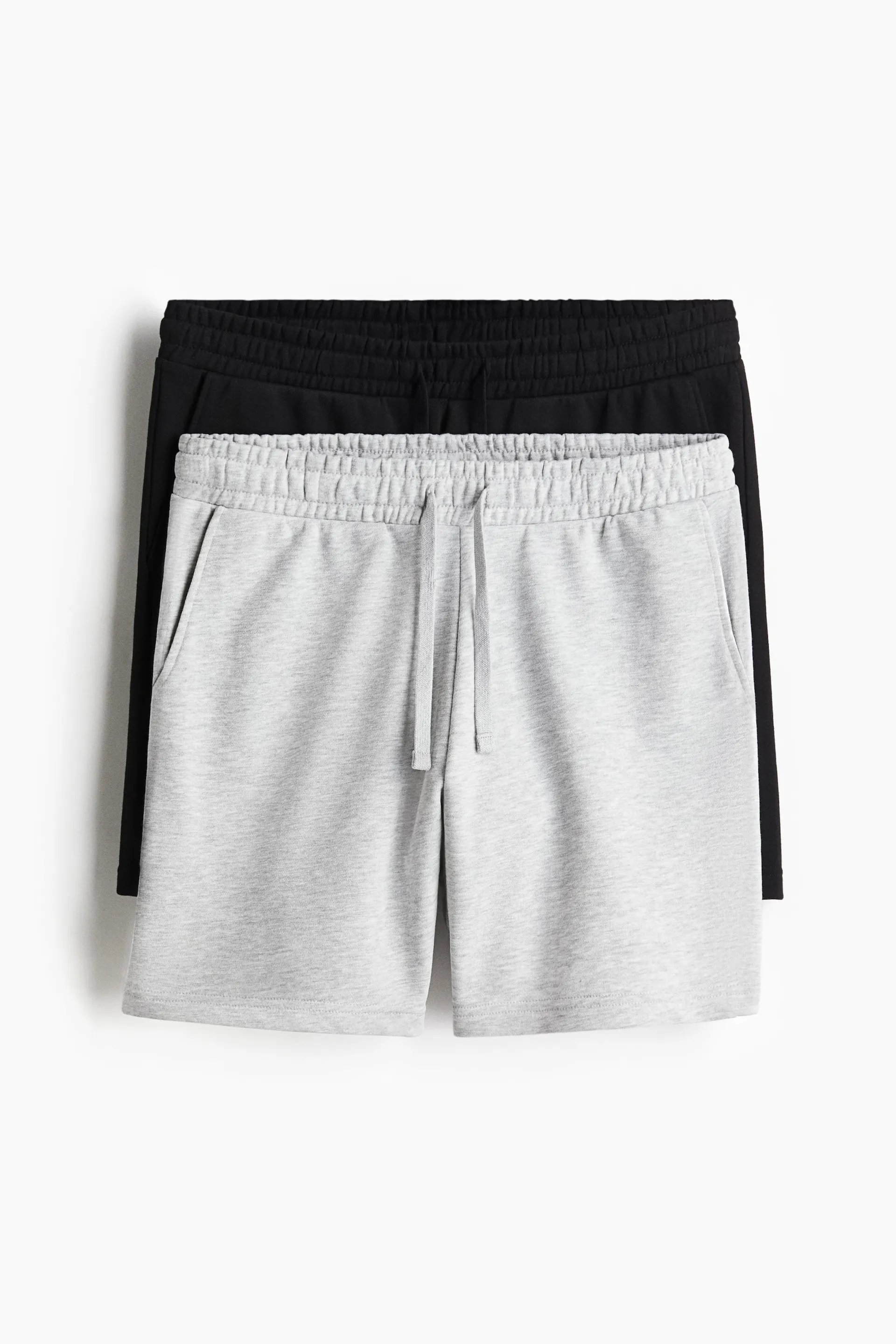 Lot de 2 shorts classique en molleton