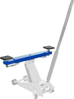 POWERFIST 2 Ton Floor Jack Steel Cross Beam