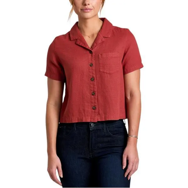 Chemise à manches courtes Luisa pour femme