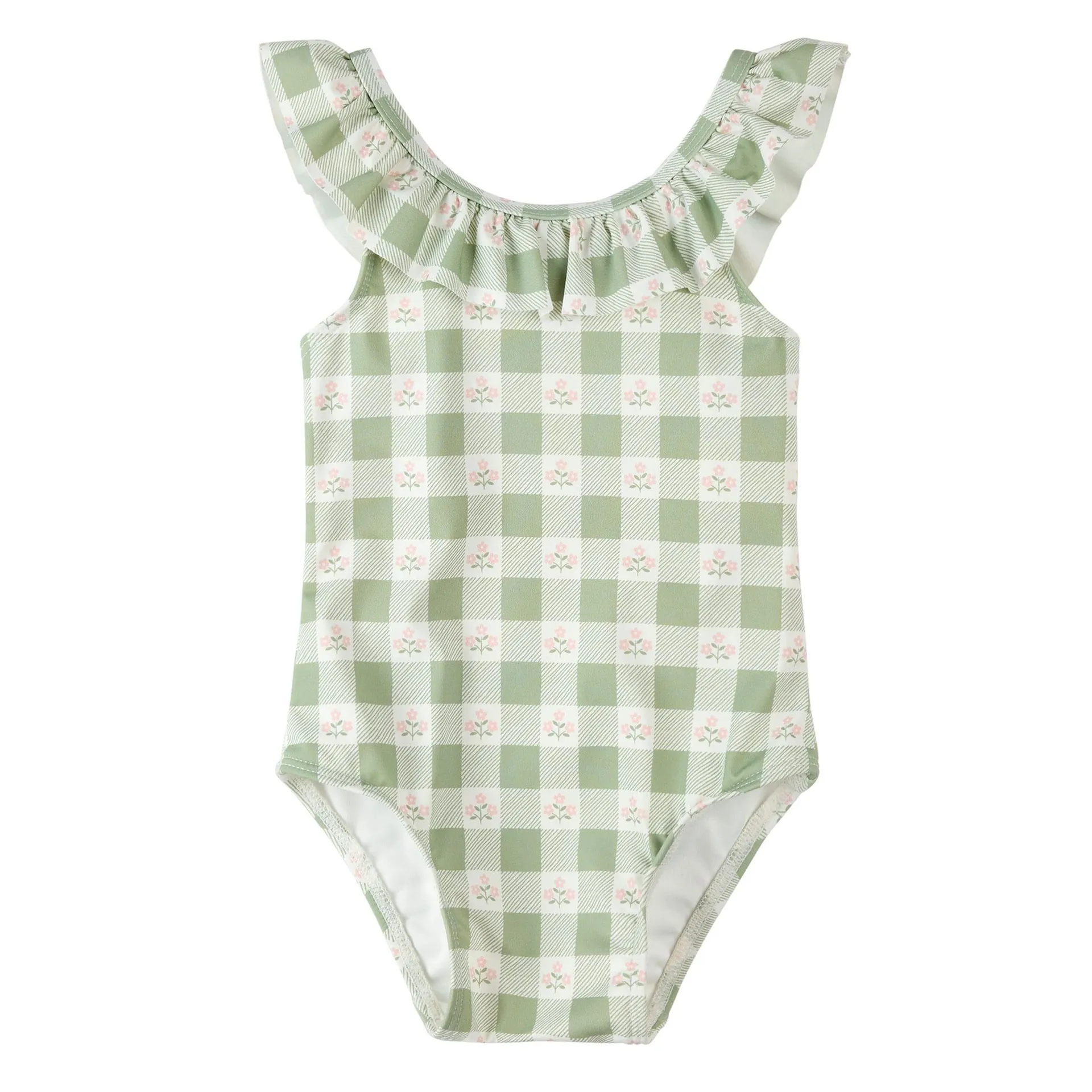Plaid Swimsuit 6-24m