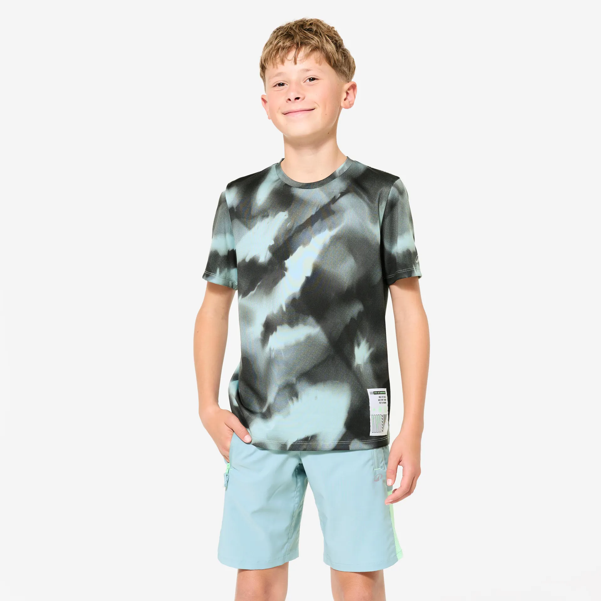 T-shirt respirant enfant avec imprimé