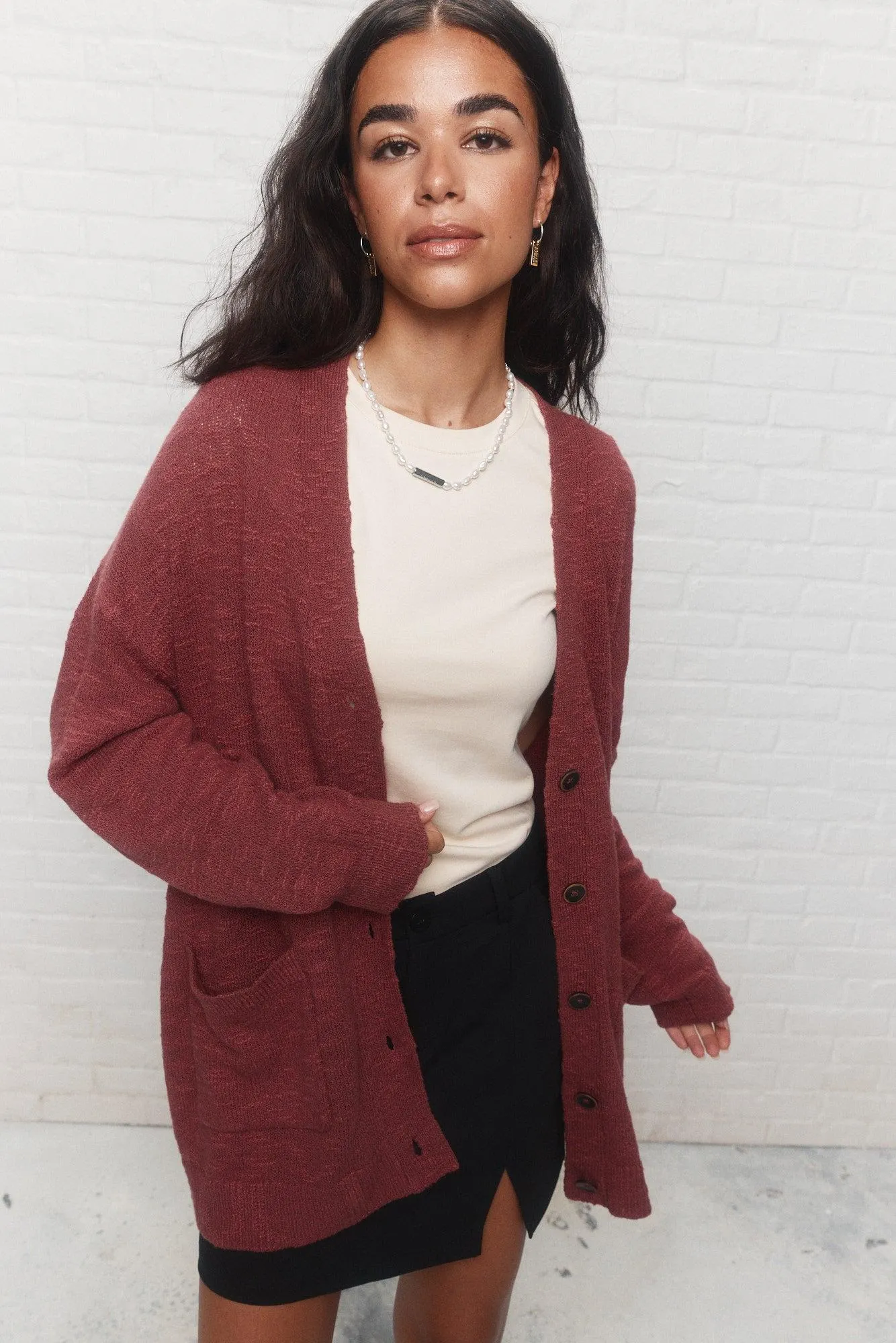 Cardily | Cardigan rouge