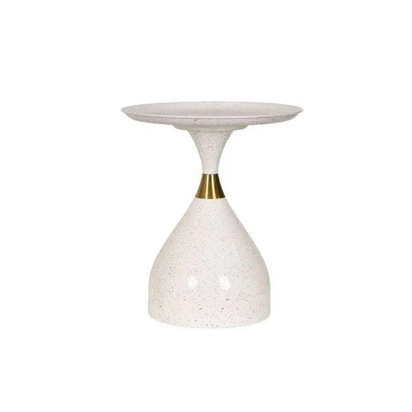 Table d'appoint Nova Brassex 20 p. x 24 h. x 20 po l. en blanc