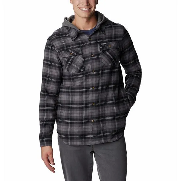 Men's Flare Gun Stretch Flannel Hoodie