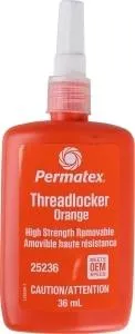 Orange Removable High-Strength Threadlocker