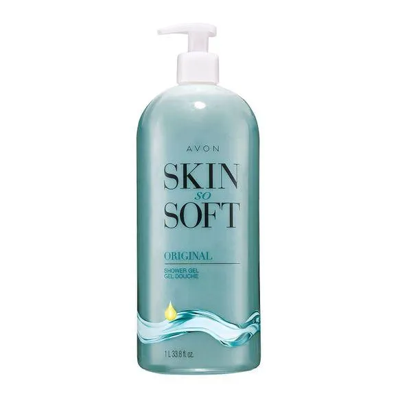 Gel douche Original Avon Skin So Soft - Format boni 1 litre