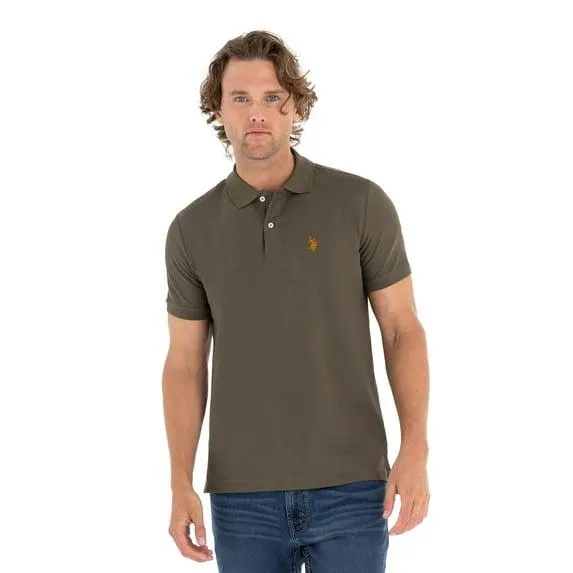 U.S. Polo Assn. Men's Performance Pique Polo Shirt