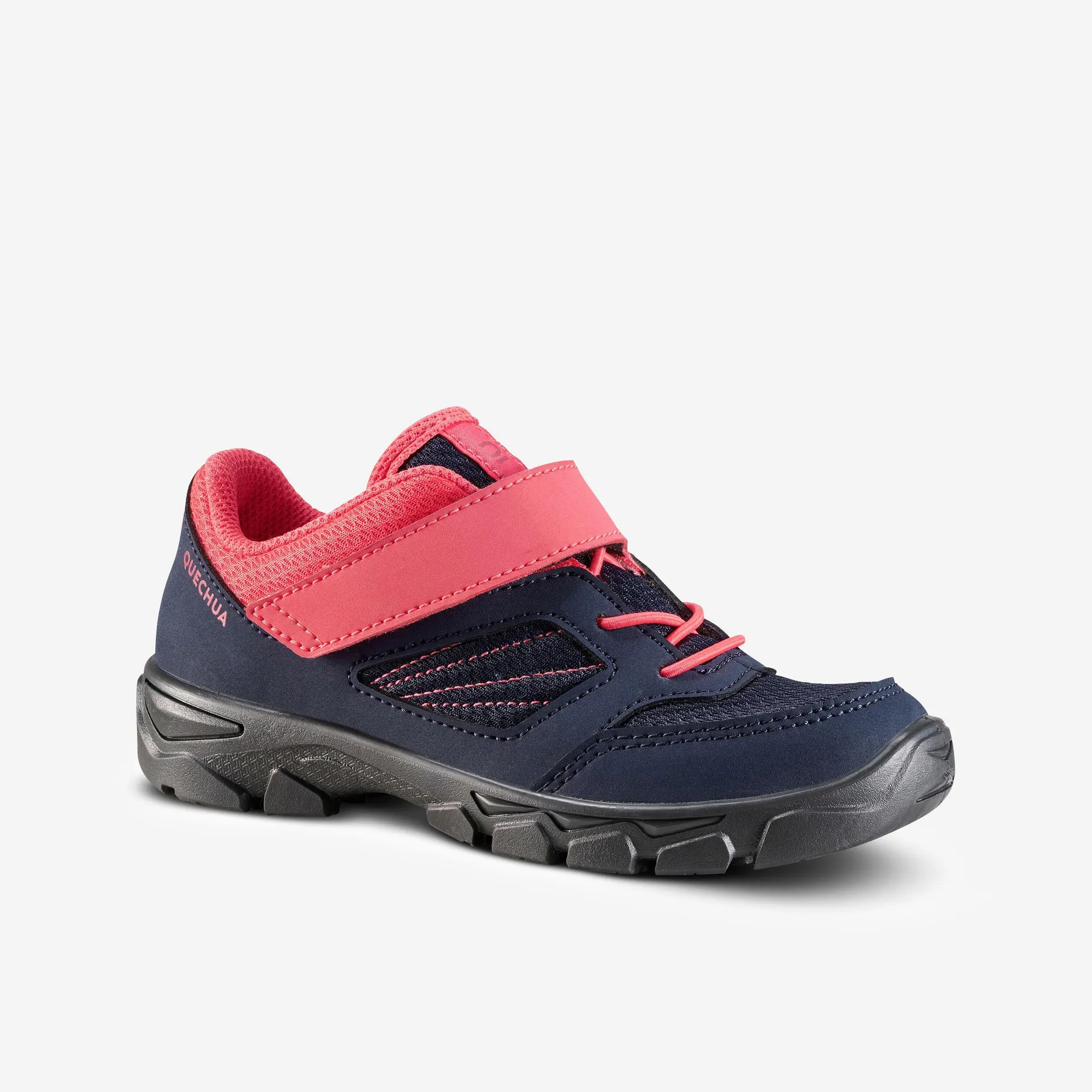 Chaussures de randonnée enfant – MH 100 bleu/rose
