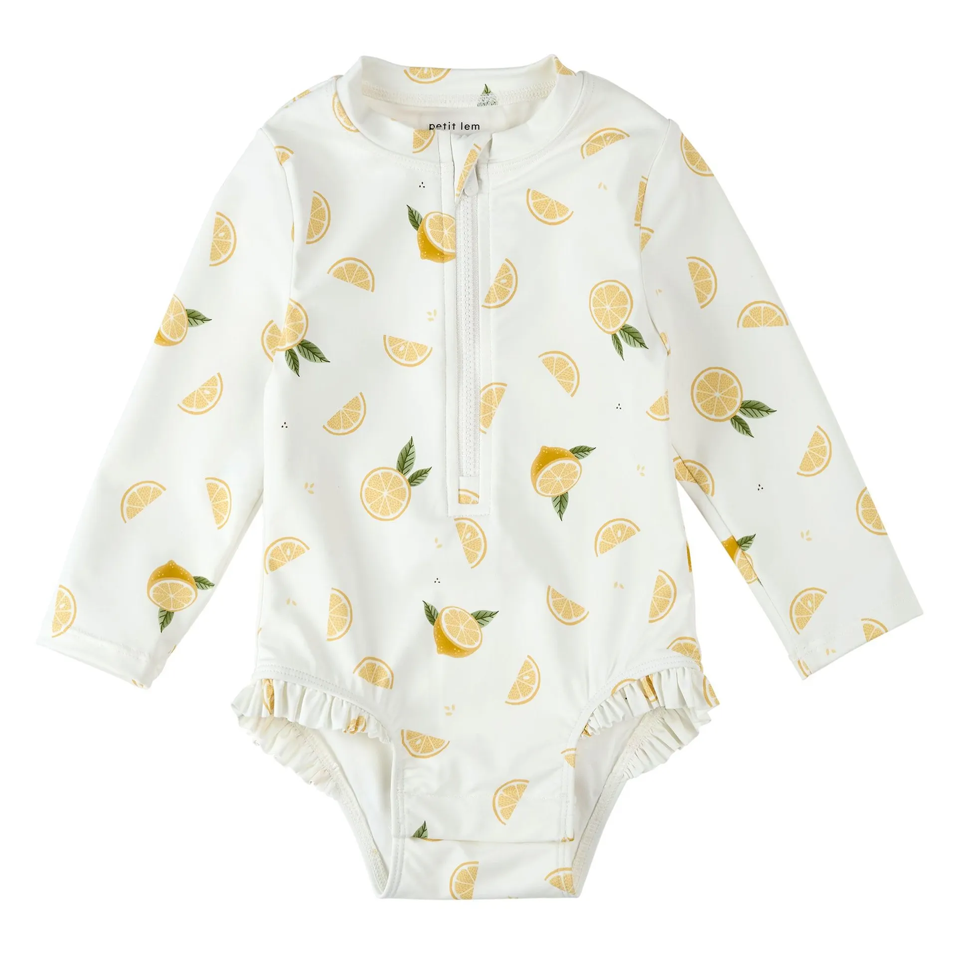 Lemons Uv Long Sleeve Swimsuit 0-24m