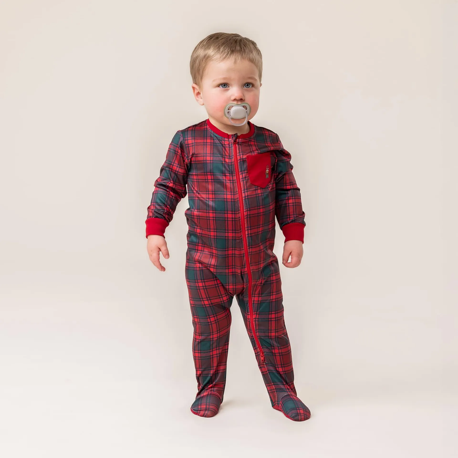 Plaid Pajamas 6-24m