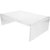 EIGTHTAIL Support de Moniteur en Acrylique Transparent Support de Moniteur pour Ordinateur Portable