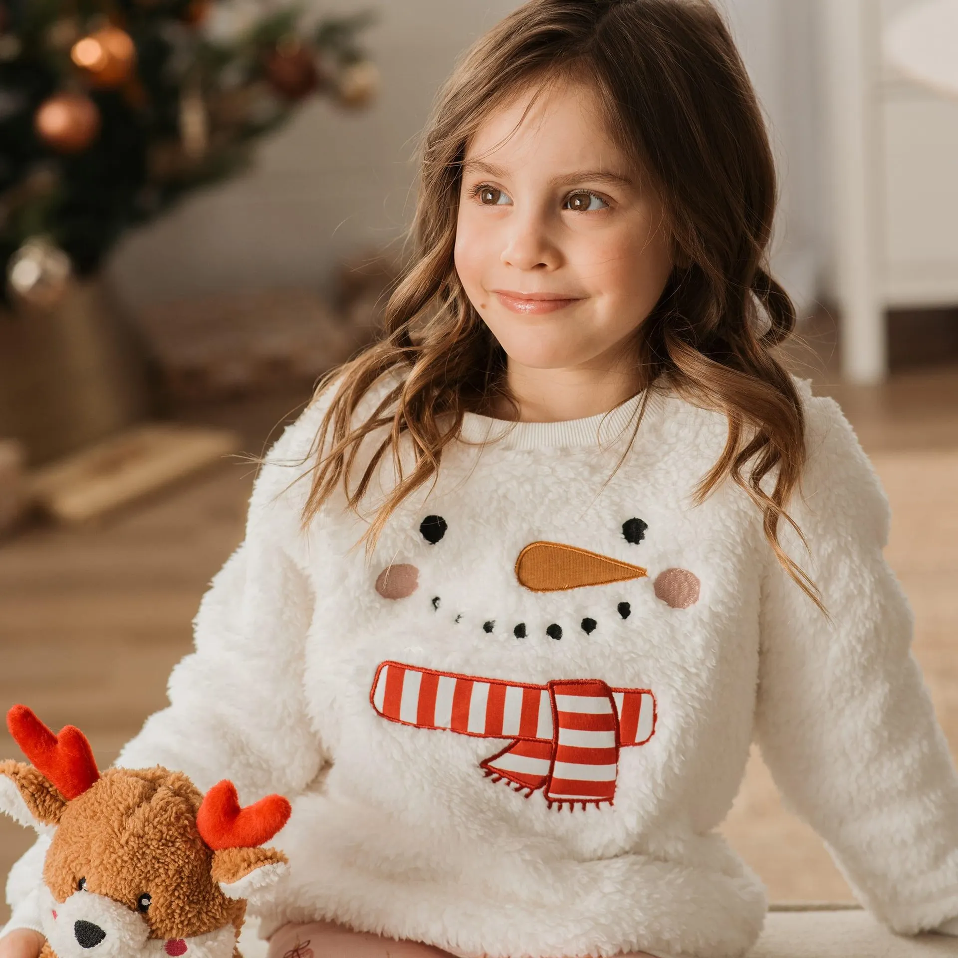 Snowmen Sherpa Sweatshirt 1224