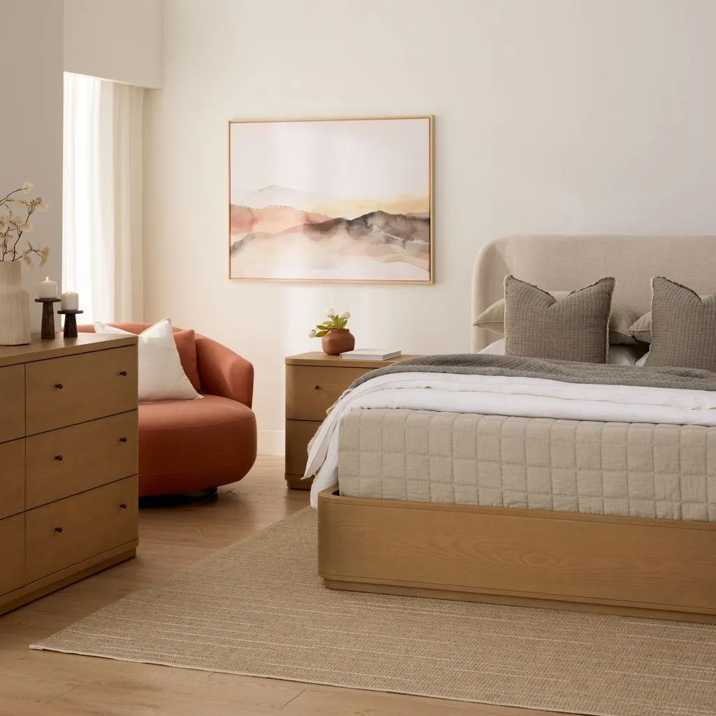 Mobilier de chambre à coucher Penny - Grand lit