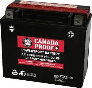 CTX20HL-BS Powersport Battery