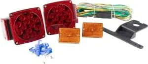 LED Submersible Trailer Light Kit