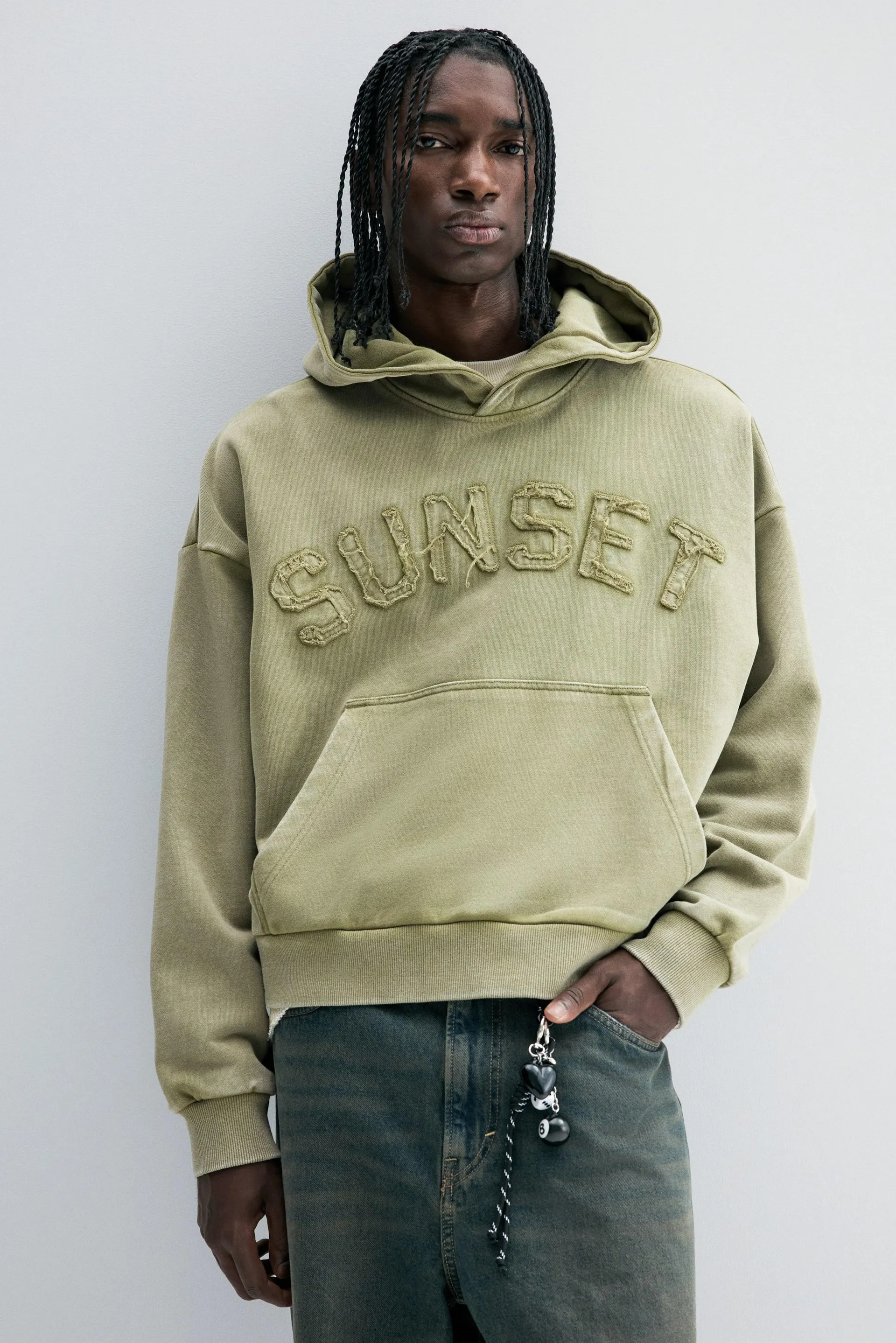 Kangourou ample imprimé