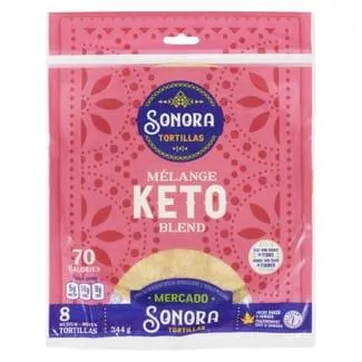 Tortillas mercado mélange keto moyen