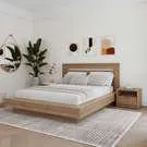 Mobilier de chambre à coucher Malibu/Marconi - Grand lit