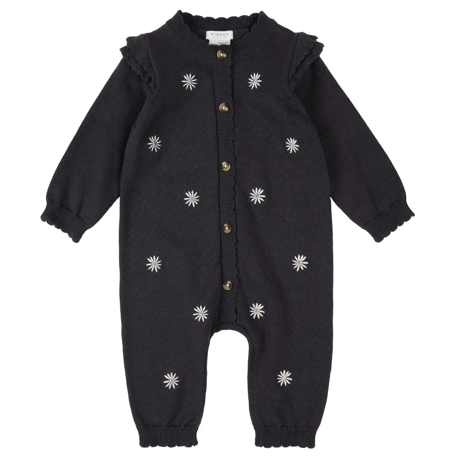 Corgis Knit Jumpsuit 3-24m