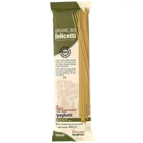Pâtes de blé dur biologiques - Spaghetti no 105