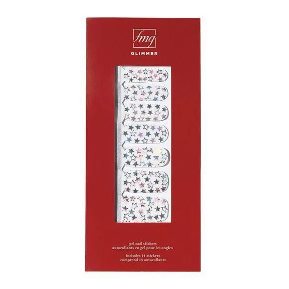 Autocollants en gel pour les ongles fmg Glimmer