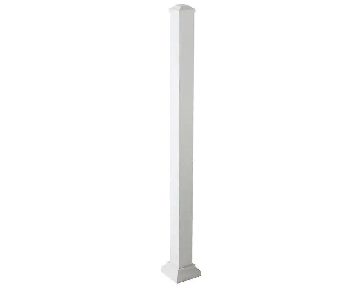 Poteaux en aluminium IRX 3’’x3’’x48’’ blanc, Timbertech