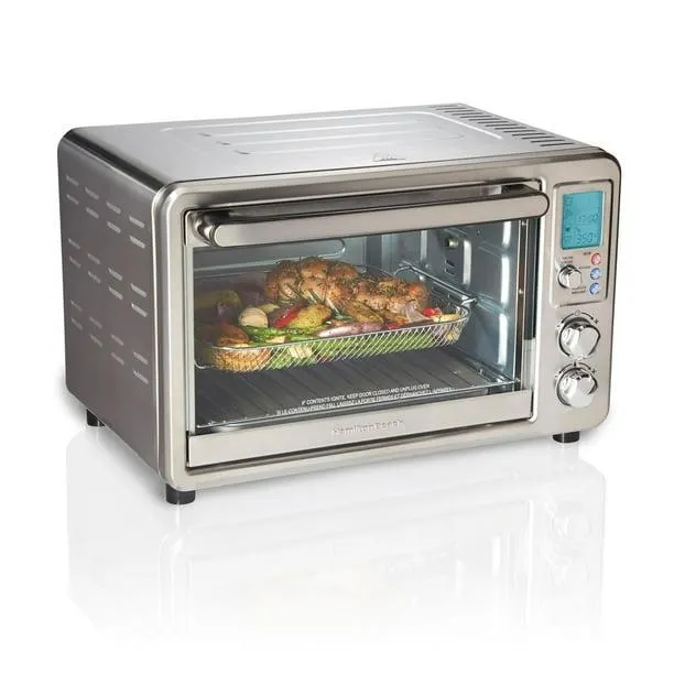 Grille-pain four et friteuse à air numérique Sure-CrispMD Hamilton Beach 31193C Très grand four à convection