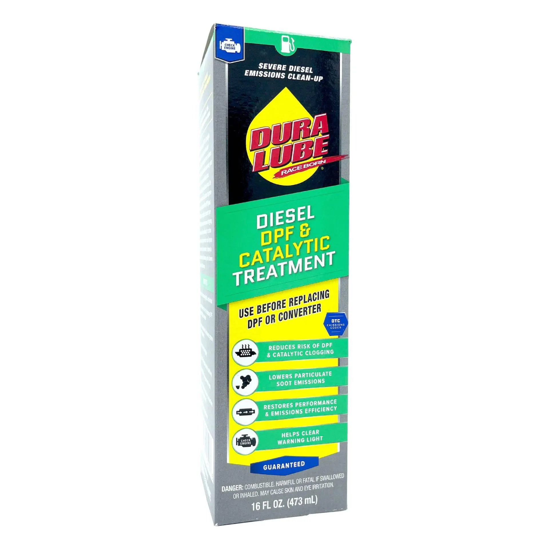 Filtre à particule diesel et traitement catalytique Dura Lub, 16 oz
