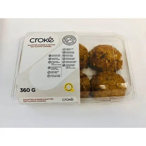 Galettes - Avoine et dattes