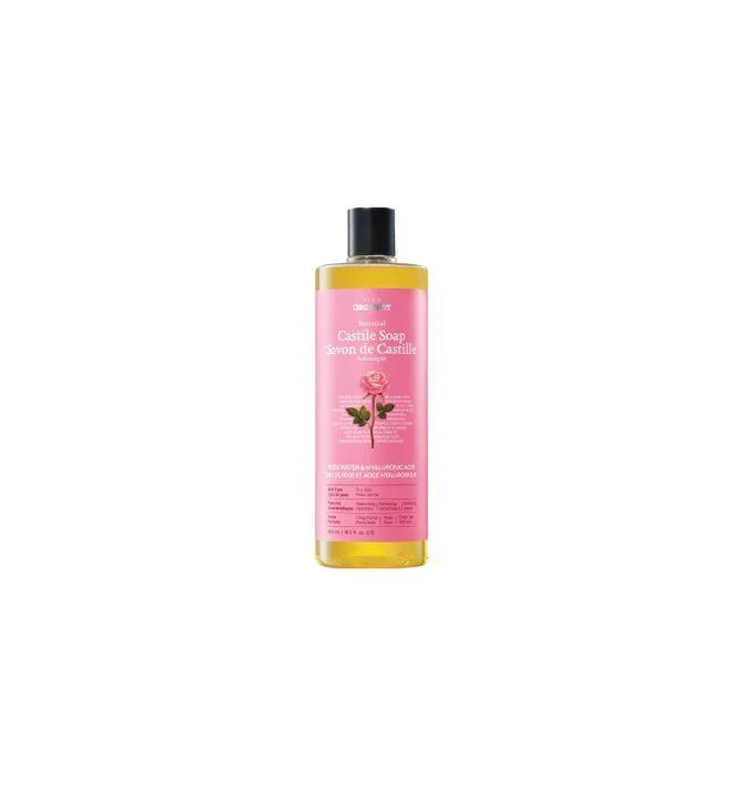 Savon de Castille botanique Eau de rose et acide hyaluronique Organist
