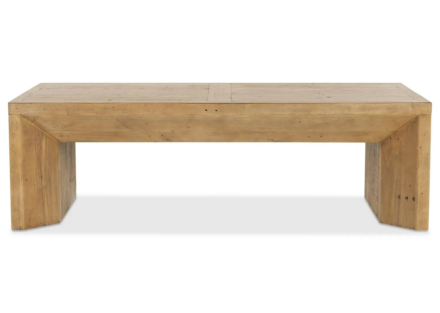 Table basse Silvio en bois récupéré