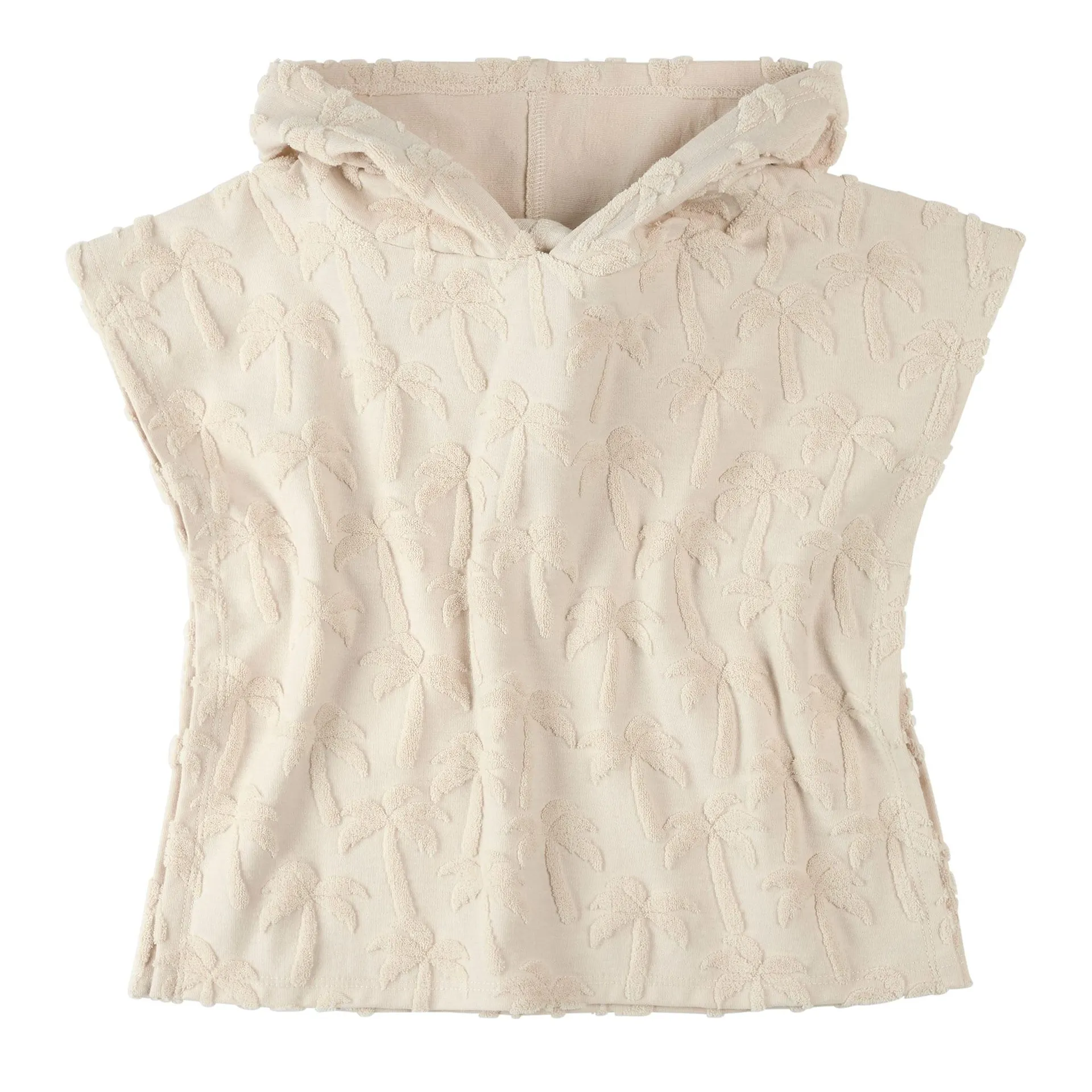 Palm Tree Beach Poncho 12-24m