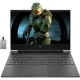 HP Victus 15.6 Pouces 144Hz FHD Ordinateur Portable de Jeu, AMD Ryzen 5 7535HS, 32 Go DDR5 RAM, 1 To PCIe SSD, NVIDIA GeForce RTX 2050, Clavier Rétroéclairé, Charge Rapide, Argent Mica, Windows 11 Home, 32 Go Hotface USB Card