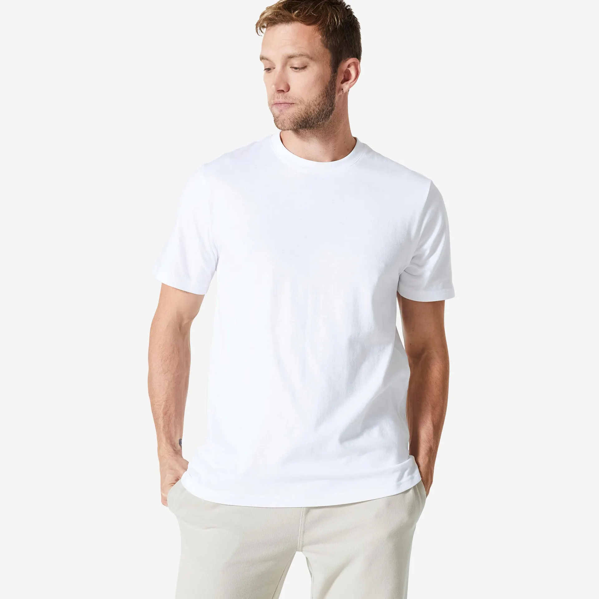 T-shirt à coupe classique homme – 500