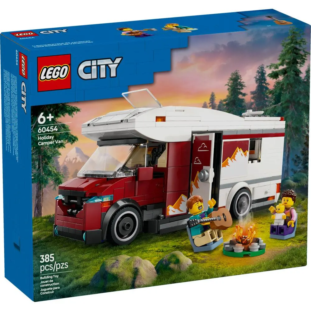 LEGO - City Great Vehicles Holiday Adventure Camper Van - 385 pièces