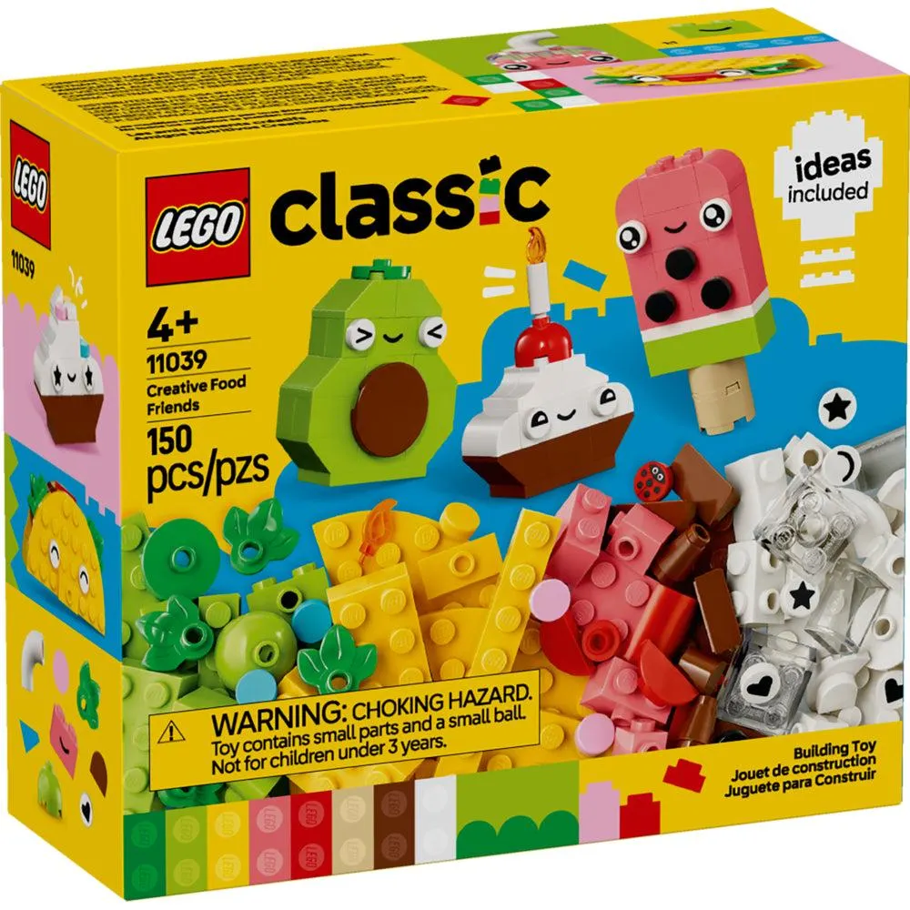 LEGO - Classic Creative Food Friends - 150 pièces
