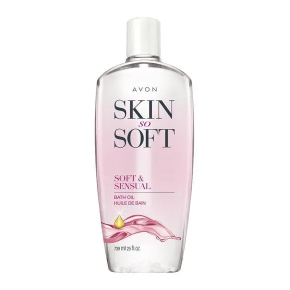 Huile de bain Skin So Soft Soft and Sensual format boni