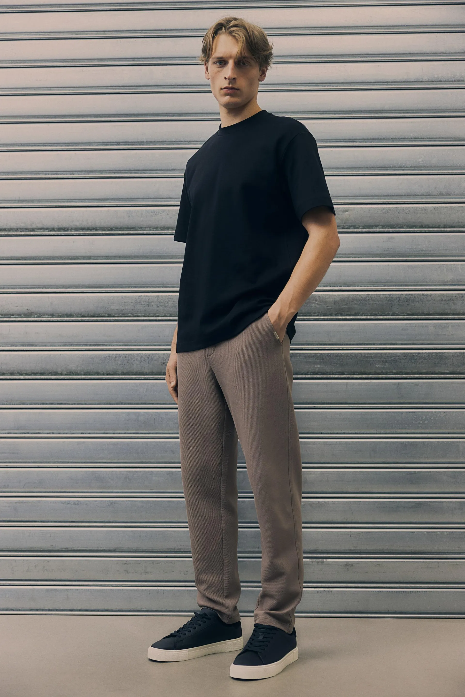Pantalon de jogging Coupe Amincie en sergé
