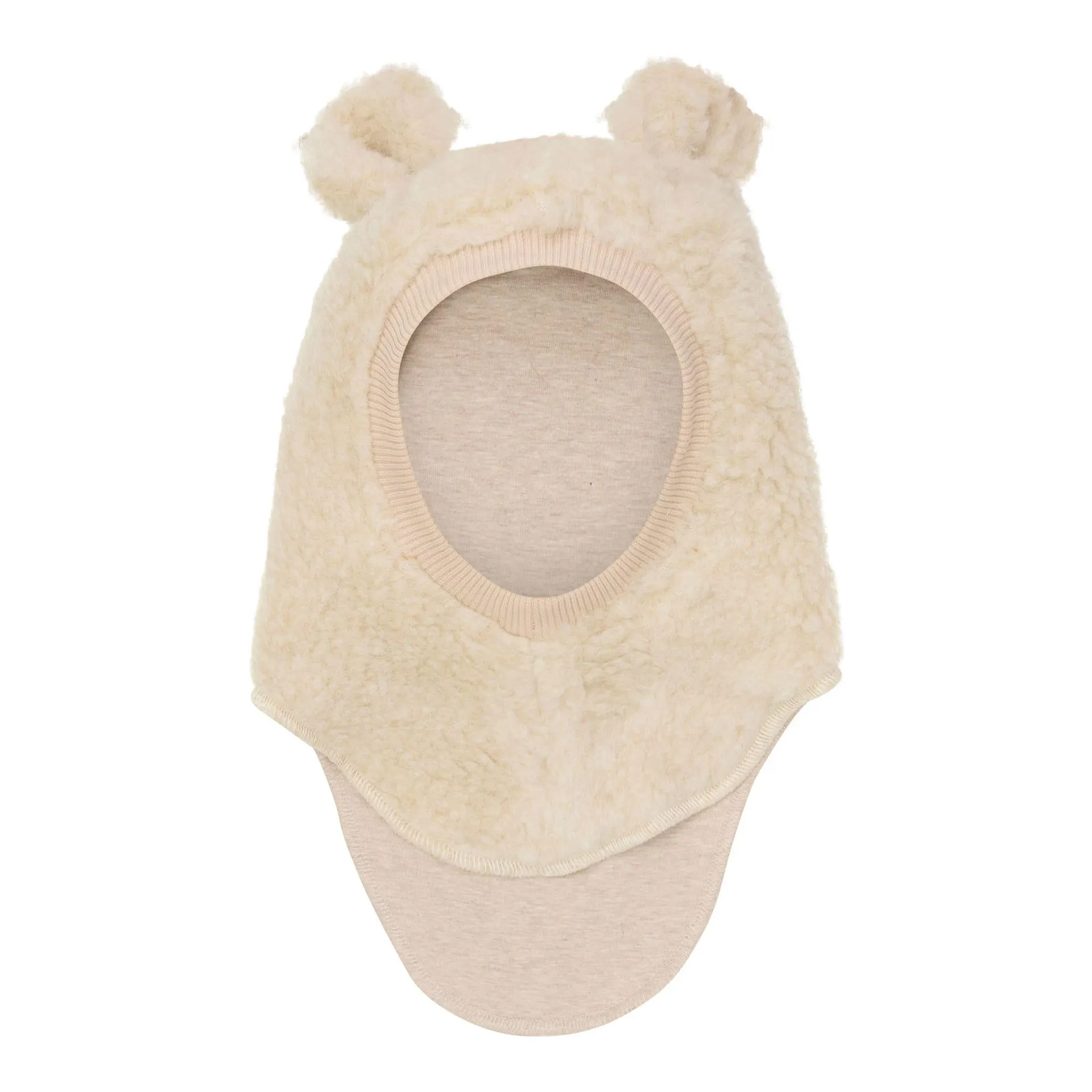 Teddy Wool Balaclava 0-24m