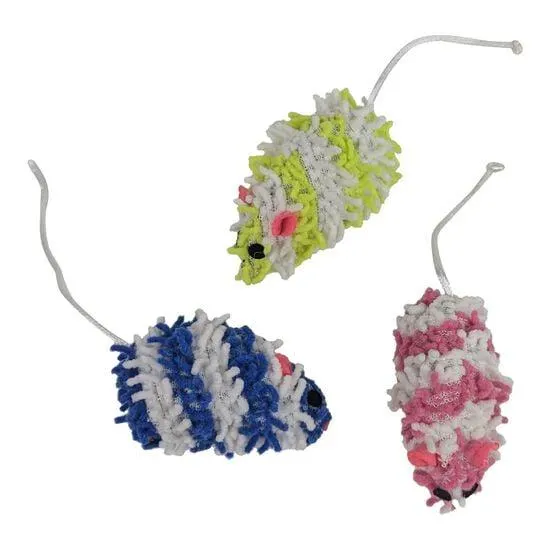 Souris texturée pour chats