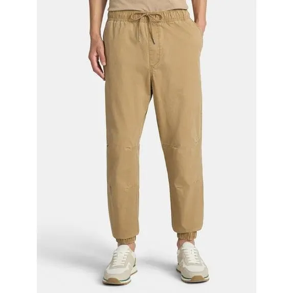 No Boundaries Twill Jogger Pant, Sizes XS-3XL