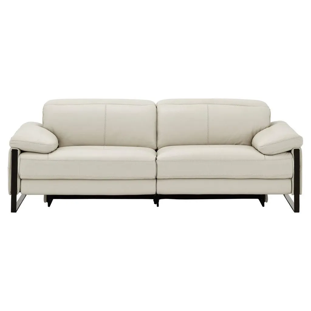 Sofa condo inclinable motorisé en cuir