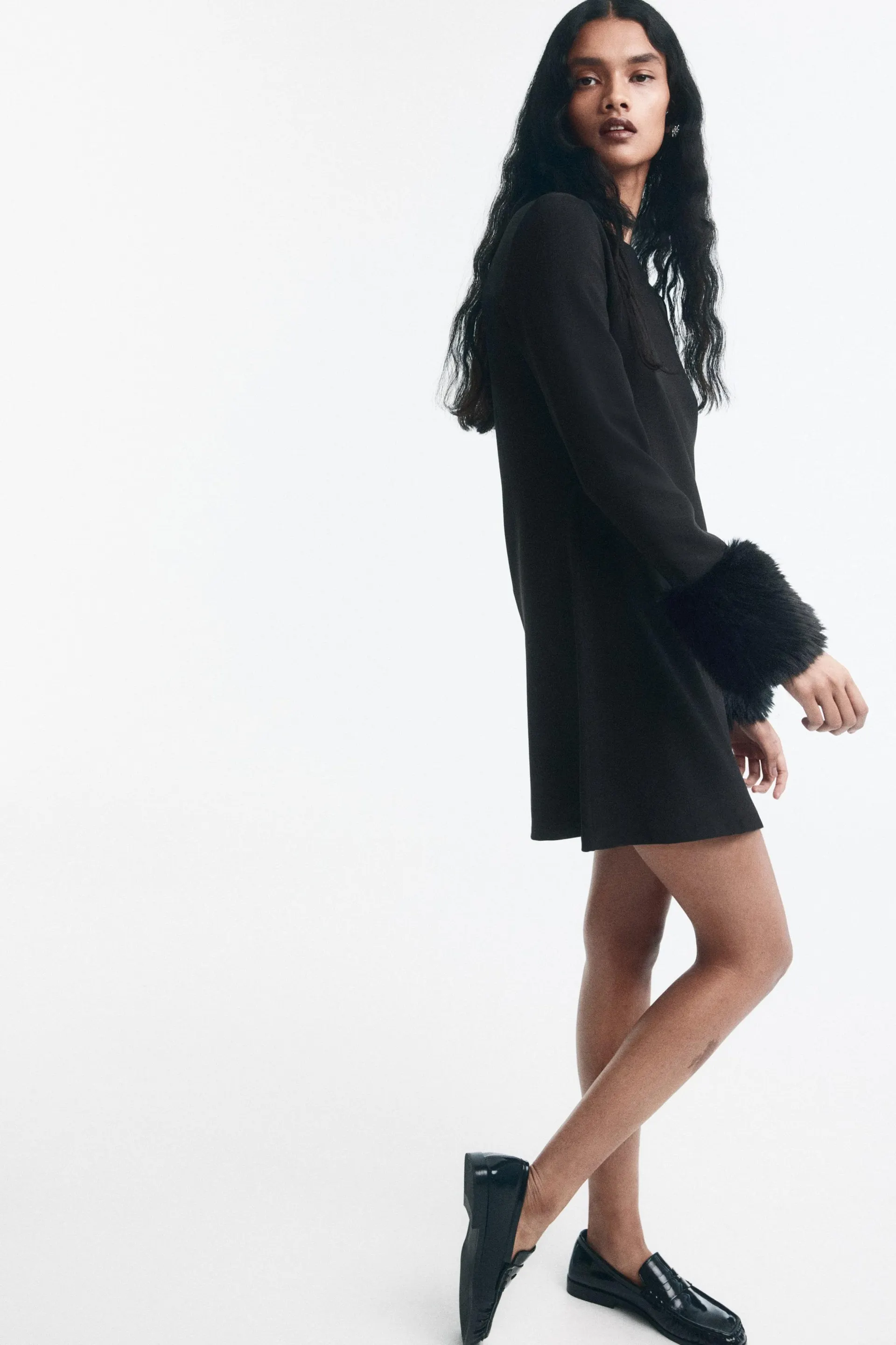 Long-sleeved dress