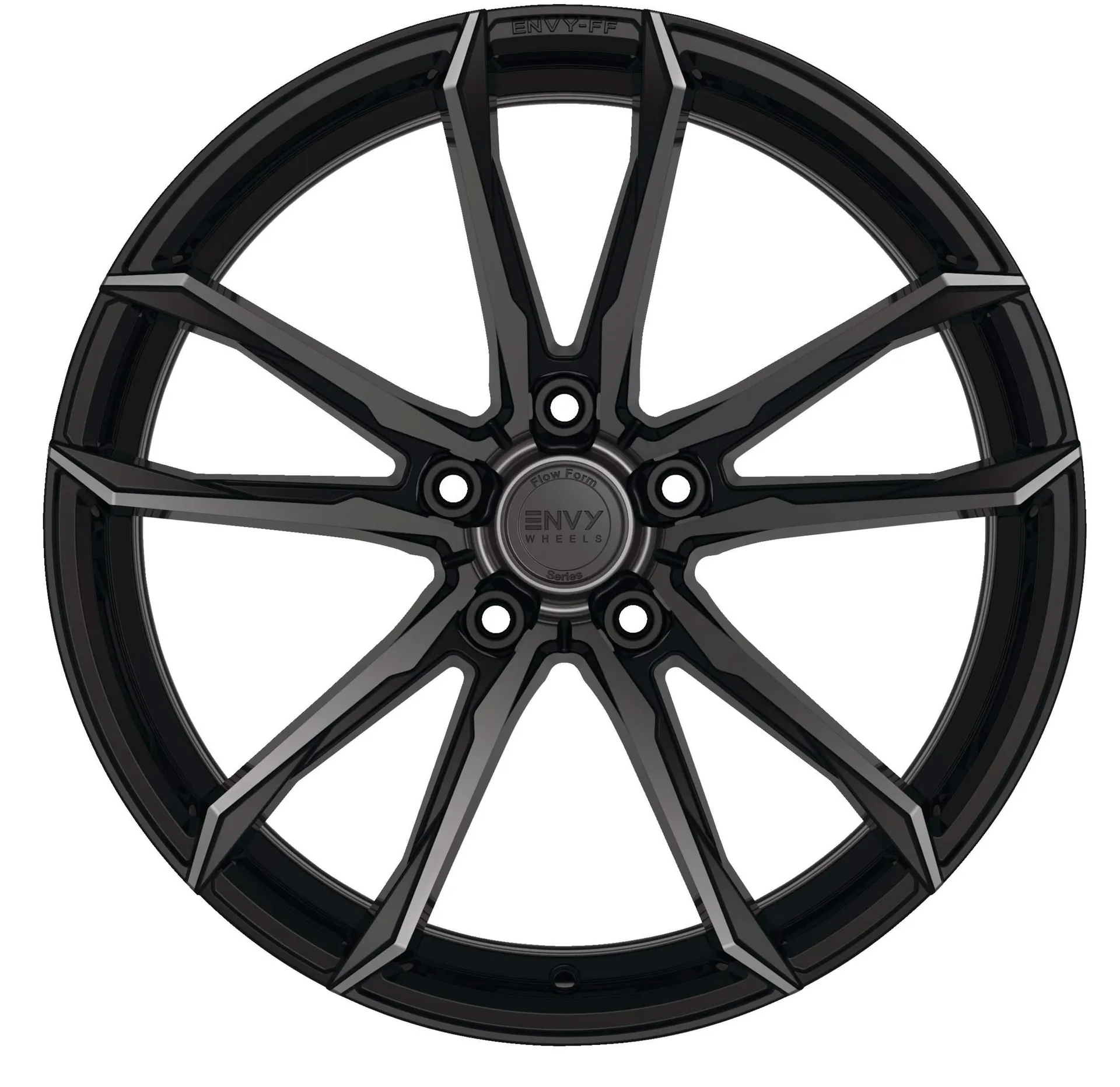 Jante en alliage ENVY FF-1, noir/laminé