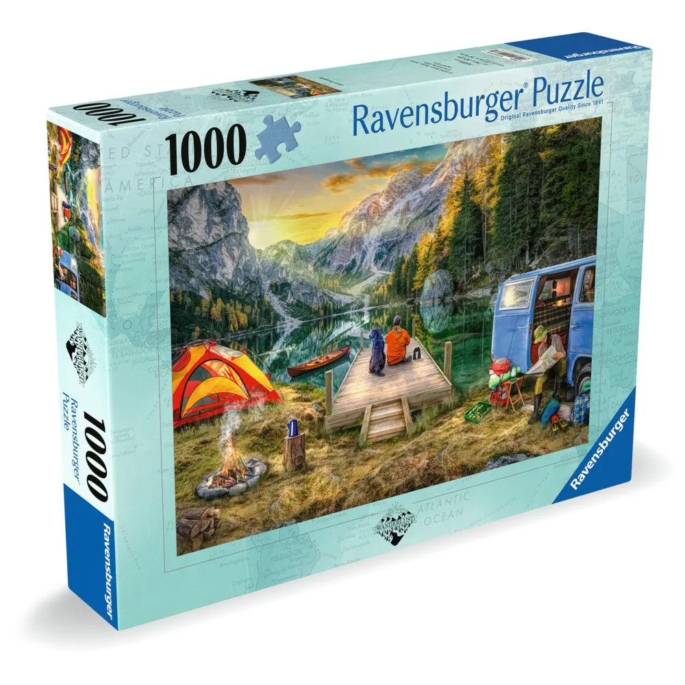 Ravensburger - Puzzle Vélos à Amsterdam - 1000 pièces